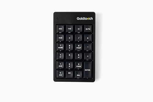 Goldtouch Elite Numeric Keypad | USB Wired | PC & Mac
