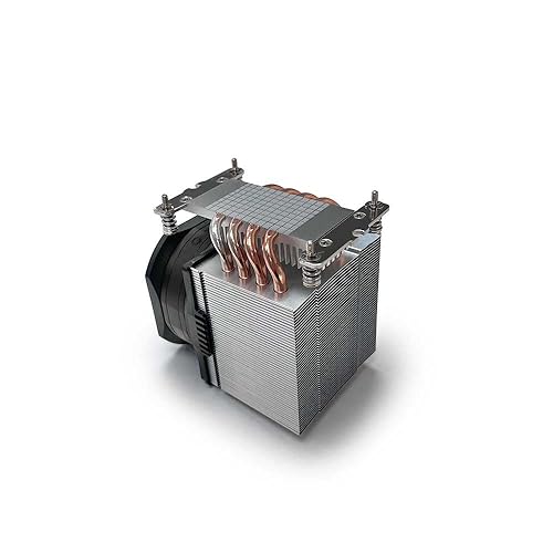 Dynatron A56 Aluminum Heatsink with Heat Pipes and Side Fan for Socket AM4/AM5
