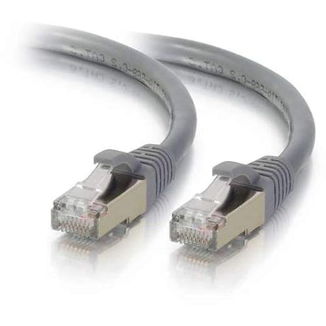 C2G 28706 Cat5e Cable - Snagless Shielded Ethernet Network Patch Cable, Gray (100 Feet, 30.48 Meters)