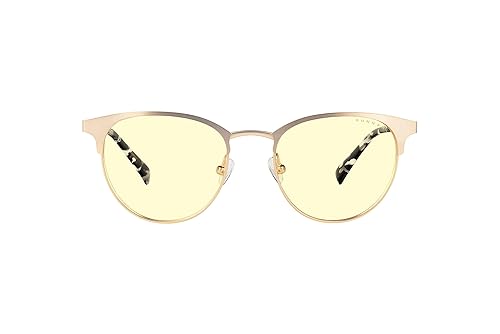 Gunnar Optiks Unisex's Apes Reading Glasses, Gold, 51 mm