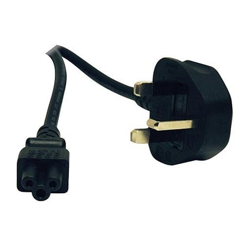 Tripp Lite 6ft Computer Power Cord UK Cable C5 To BS-1363 Plug 13A 6