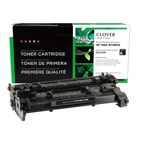 Clover Remanufactured Toner Cartridge Replacement for HP 148A (W1480A) | Black
