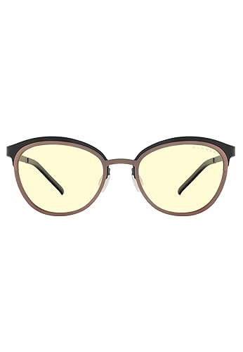 GUNNAR - Premium Blue Light Blocking Glasses - Strata Collection - Gaming and Computer Glasses Palomar Amber Tint
