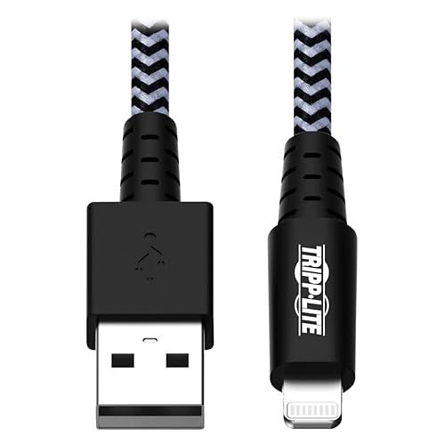 Tripp Lite Heavy Duty Lightning To USB Sync / Charge Cable Apple iPhone iPad 3ft