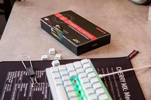 Cherry MX Switch Experience Box, Set of 10 Mechanical Keyboard Switches for DIY, Hot Swap or Gaming Keyboard. Official Switches