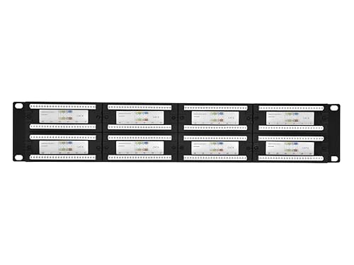 Monoprice Patch Panel (568A/B Compatible) Cat6 2U 48