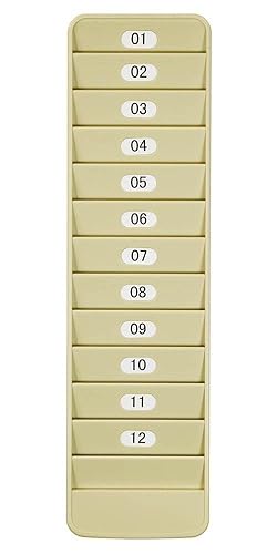 Pyramid 500-12 Badge Rack, 12 Pocket