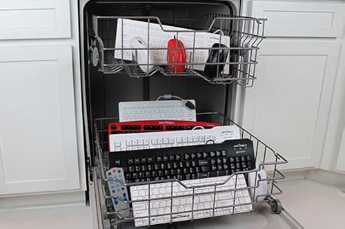 Seal Shield Silver Seal Medical Grade Keyboard - Dishwasher Safe & Antimicrobial QWERTY is SSKSV208UK