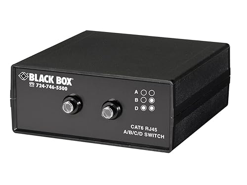 Desktop Rj45 3 to 1 Cat6 Ethernet 10G Manual Switch