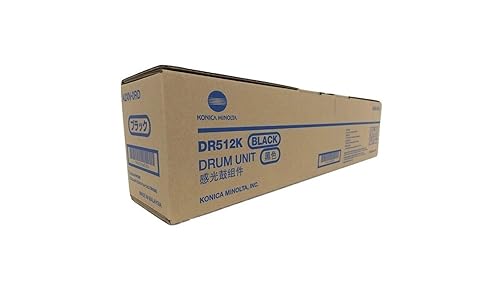 Konica-Minolta DR-512K 120K Page Yield Black Drum Unit for Bizhub C364 C454 C554 A2XN0RD