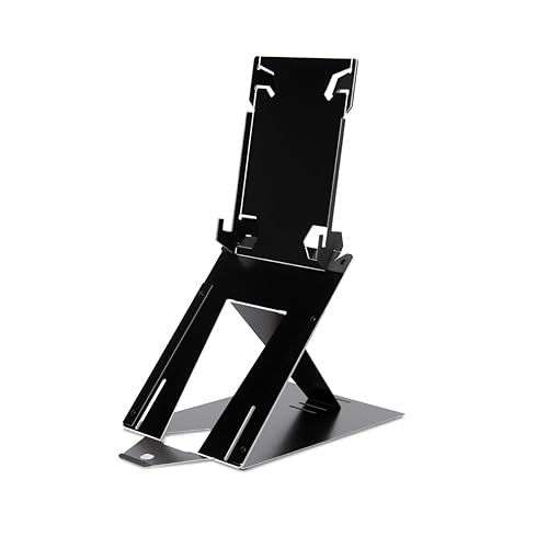 R-Go Riser Duo Tablet and Laptop Stand, 2 in 1 Dual Stand, Ergonomic, Ultra-Thin Aluminum, Adjustable Portable, for 10-22 MacBook/Air Pro/Dell XPS/Lenovo/Tablet, Support up to 11ibs, Black