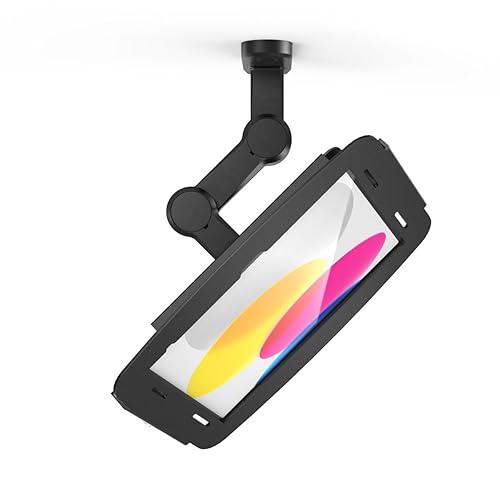 Compulocks Space Enclosure Swing Wall Mount Compatible with iPad 10.9 10th Gen Black