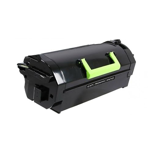 EcoTone Toner Cartridge - Remanufactured for Lexmark 52D1H00 / 521H - Black
