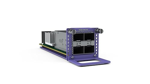 5520-VIM-4X Versatile Interface Module – 4X 10GbE SFP+ Ports, High-Speed Fiber Expansion, Compatible with ExtremeSwitching 5520 Series, Enterprise Network Upgrade