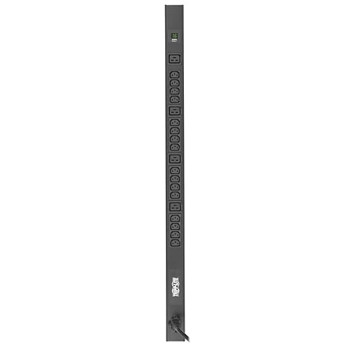 TRIPP LITE PDU Metered 16 C13 4 C19 3.2/3.8kW 208/240V C20/L6-20P 10ft Cord (PDUMV20HV-36), Black
