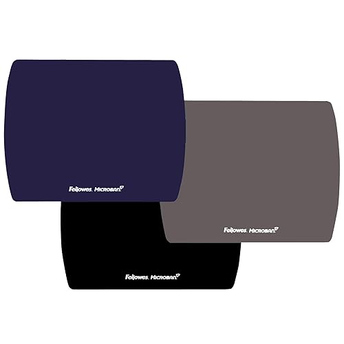 Fellowes 5908101 Microban Ultra Thin Mouse Pad-Black 5908101