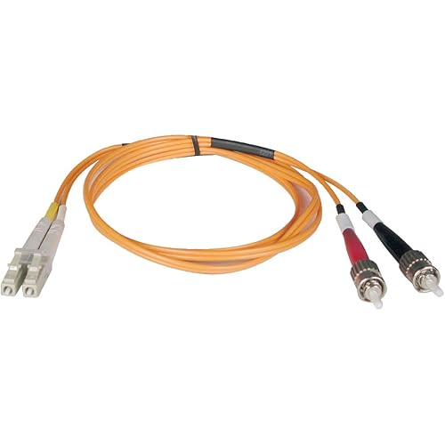 Tripp Lite N318-15M 50 Feet Duplex Multimode 62.5/125 Fiber Optic Patch Cable LC/ST - 15M