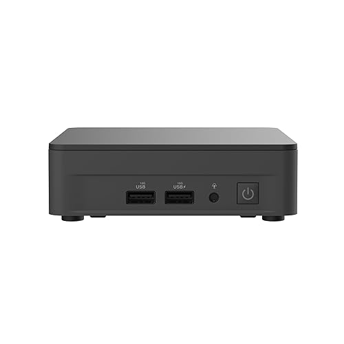ASUS NUC 13 Pro Slim Barebone Kit with Intel 13th Gen Core i7-13620H, Up to 64GB DDR4 RAM, Triple Storage Design, Thunderbolt™ 4, Wi-Fi 6E & Bluetooth 5.3, with VESA Mount Included NUC 13 Pro|Core i7-13620H Barebones|Slim