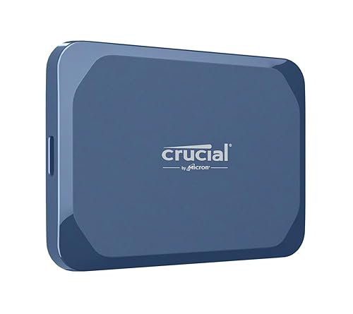 Crucial X10 External SSD 6TB USB3.2 / Type-C Max Read Speed 2,100MB/s Crucial Portable SSD CT6000X10SSD9