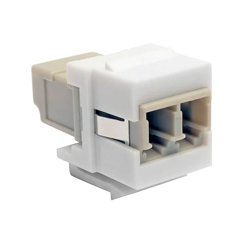 Tripp Lite Duplex Multimode Fiber Coupler, Keystone Jack - LC To