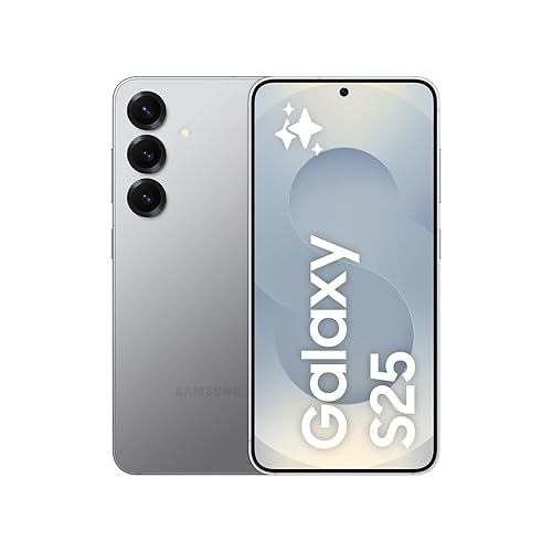 Samsung Galaxy S25 5G - Silver Shadow, 128GB, AI Smartphone, 6.2 AMOLED Display, 50MP, Cross App, Night Video (Unlocked, CAD Version & Warranty)