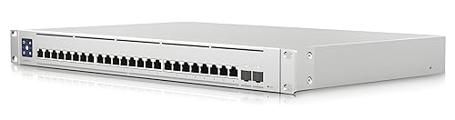 Ubiquiti Switch Enterprise XG 24 | 24-Port Managed Layer 3 Multi-Gigabit Switch (USW-EnterpriseXG-24)