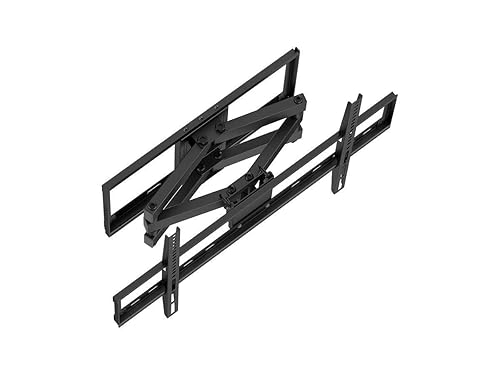 Monoprice EZ Series Full-Motion Articulating TV Wall Mount Bracket for TVs Up to 70in Max Weight 99lbs VESA Patterns Up to 600x400 Rotating