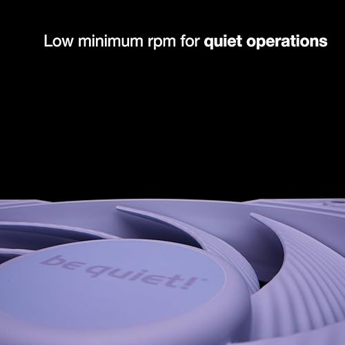 be quiet! Pure Wings 3 140mm PWM high-Speed White Fan | Speed-regulating Closed Loop Motor | High top-end Speed | Low Minimum RPM | Optimized Fan Frame | Extraordinary air Pressure | BL113 PW 3 140 PWM High-Speed White