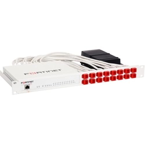 R RACKMOUNT·IT | RM-FR-T11 | Rack Mounting Kit for FortiGate 80E / 81E / 70D / 90D / 92D / 90E / 91E 7.62 Cm L x 26.924 Cm W x 52.07 Cm H White