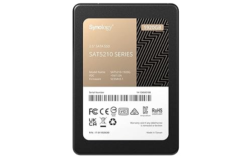 Synology Ssd 2.5” Sata 1920gb 2.5 Serial Ata Iii