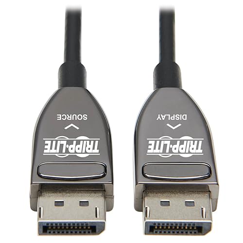 Tripp Lite DisplayPort Fiber Active Optical Cable AOC 8K 60Hz CL3 M/M 25M (P580F3-25M-8K6)