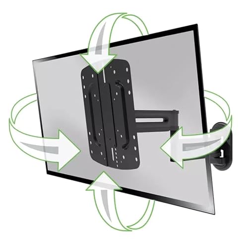 Sanus Small Advanced Full-Motion 4D® + Shift™ Wall Mount for 19-43 VSF817-B2