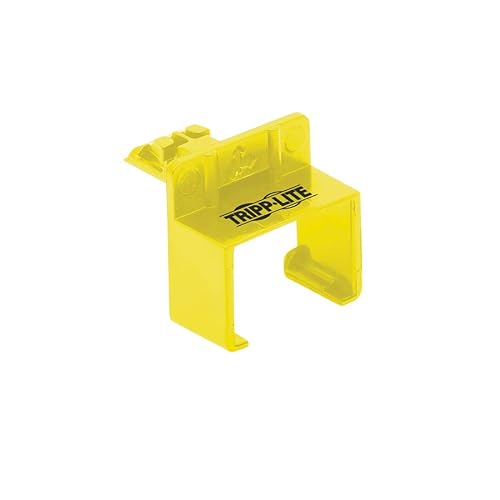 Tripp Lite Universal RJ45 Lock Insert, Yellow, 10 Pack (N2PLUG-010-YW)