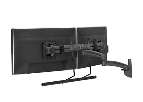 Chief K2 Wall Mount Dual Display 2l Arm Stand H-Array Black