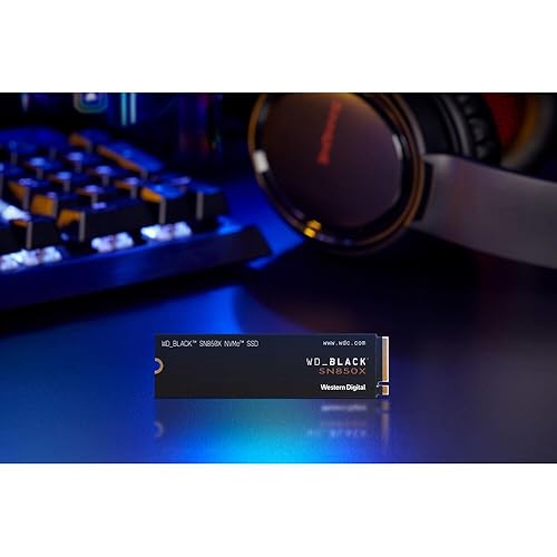 WD _BLACK SN850X 8TB NVMe PCIe 4.0 x4 M.2 Internal Gaming SSD