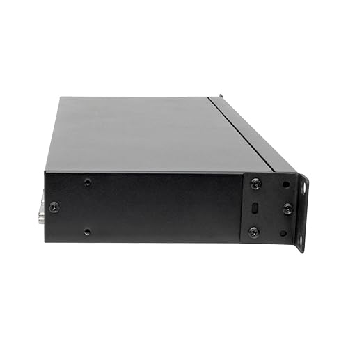 Tripp Lite 8-Port KVM Switch DVI/USB w Audio & USB 2.0 Peripheral Sharing 1U Rack-Mount, Single-Link 1080p (B024-DUA8-SL)