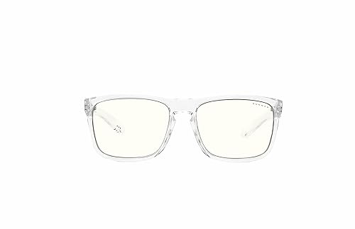 Gunnar Unisex's Clear Eyeglass Cases GUNNAR Focus Crystal/Clear Lens