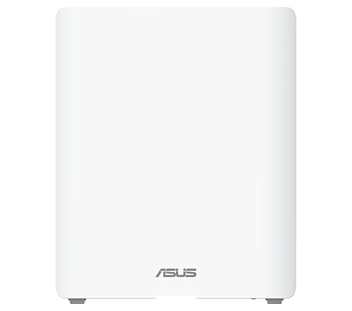 ASUS ZenWiFi BQ16 Pro Quad-Band WiFi 7 Mesh Router (1 Pack), up to 4000 sqft, 2X 10G Ports Each, Smart Home Master with Multi-SSID, VPN & Parental Controls, Subscription-Free Security, AiMesh WiFi 7 |BE30000 |Quad Band | 1PK