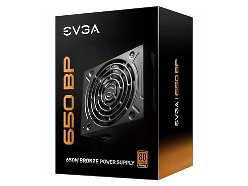 Evga 274625 Ps 100-bp-0650-k1 650 Bp 750w 80+ Bronze Atx Retail