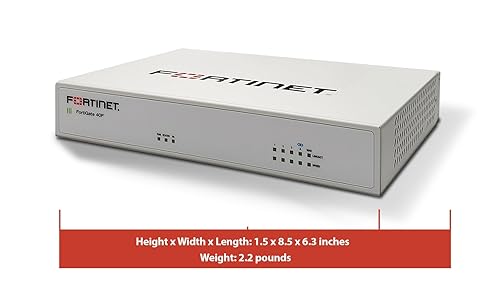 FortiGate-40F Network Security Appliance Plus 1 Year FortiGuard Enterprise Protection and FortiCare Premium (FG-40F-BDL-809-12) 1 Year Enterprise Protection