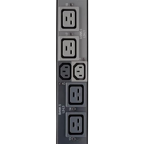 Tripp Lite PDU 3-Phase Monitored 6 C13 12 C19 208V 50A 14.4kW 0URM TAA