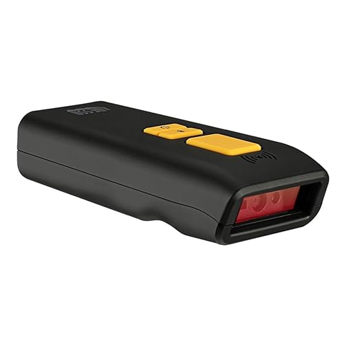 NuScan 3500TB - Portable Commercial 2D Wireless Barcode Scanner with Detachable Magnetic Cable, Antimicrobial, CCD Sensor, with Bluetooth for POS, Smartphones, and Tablets