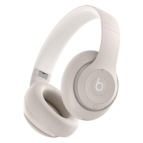 Beats Studio Pro - Wireless Bluetooth Noise Cancelling Headphones - Personalized Spatial Audio, USB-C Lossless Audio, Apple & Android Compatibility, Up to 40 Hours Battery Life - Sandstone Sandstone Studio Pro