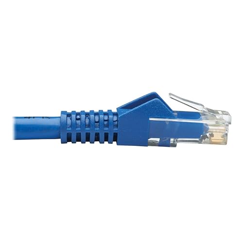 Tripp Lite Cat6 Patch Cable UTP Snagless w/PoE CMR-LP Blue RJ45 M/M 50ft (N201P-050-BL)