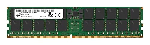Micron - DDR5 - Module - 64 GB - DIMM 288-PIN - 5600 MHz / PC5-44800 - CL46-1.1 V - Registered - ECC