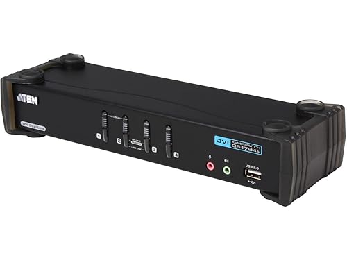 ATEN 4-PORT Dual-link Dvi KVM CS1784A