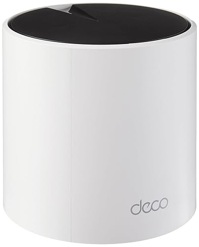 TP-Link Deco X55 Pro AX3000 Whole Home Wi-Fi 6 Mesh System - Coverage up to 2500 Sq.Ft & up to 150 Devices, 2x2.5G WAN/LAN Ports, 4 Streams, Ethernet Backhaul, Ideal for 1Gig+ Internet, 1-Pack AX3000 Pro w/ Dual 2.5G Ports 1 Pack