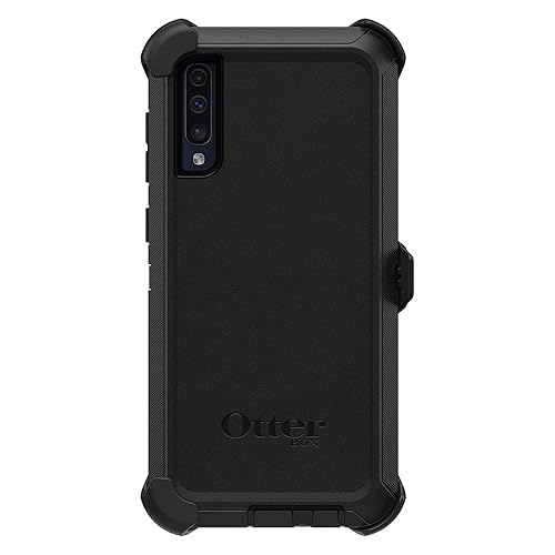 OtterBox Defender Series SCREENLESS Edition Case for Samsung Galaxy A50 - Retail Packaging - Black Case, Black