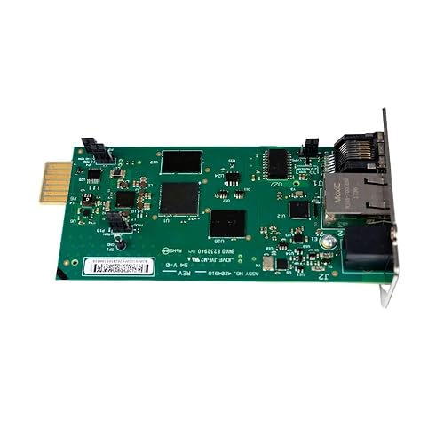 Vertiv Liebert IntelliSlot RDU120 - Network Card, Remote Monitoring Adapter, RS-485, USB Port, UL2900-1 Cybersecurity Certified, 1Gb Ethernet, Web Access, Data via SNMP, Modbus, BACNet (RDU120)