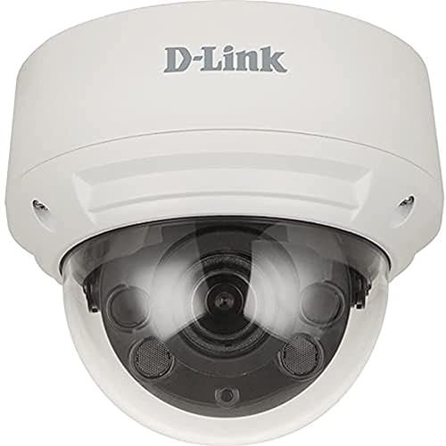 D-Link Vigilance DCS-4618EK 8 Megapixel Network Camera - Dome - 98.43 ft Night Vision - H.265, H.264, MJPEG - 3840 x 2160-3.6X Optical - CMOS